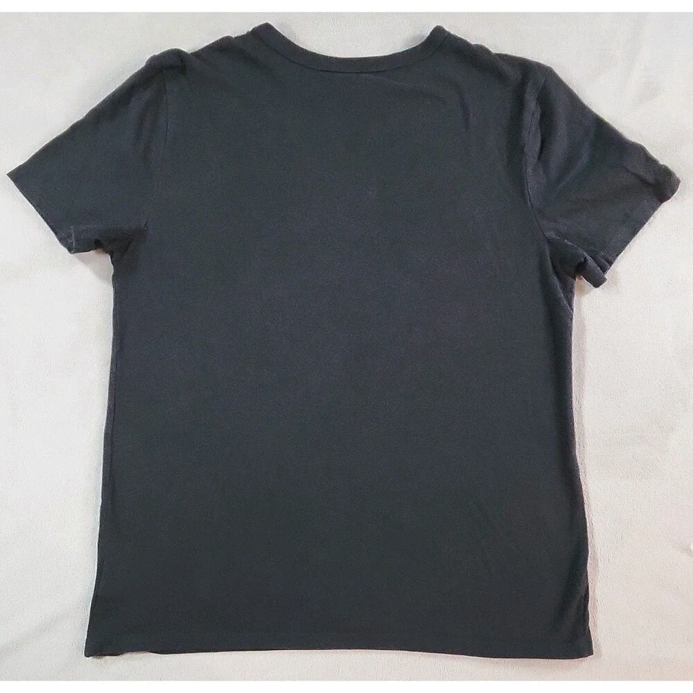 Gap Kids Boys Black Skeleton Skateboard Graphic Short Sleeve Cotton Tee 2XL